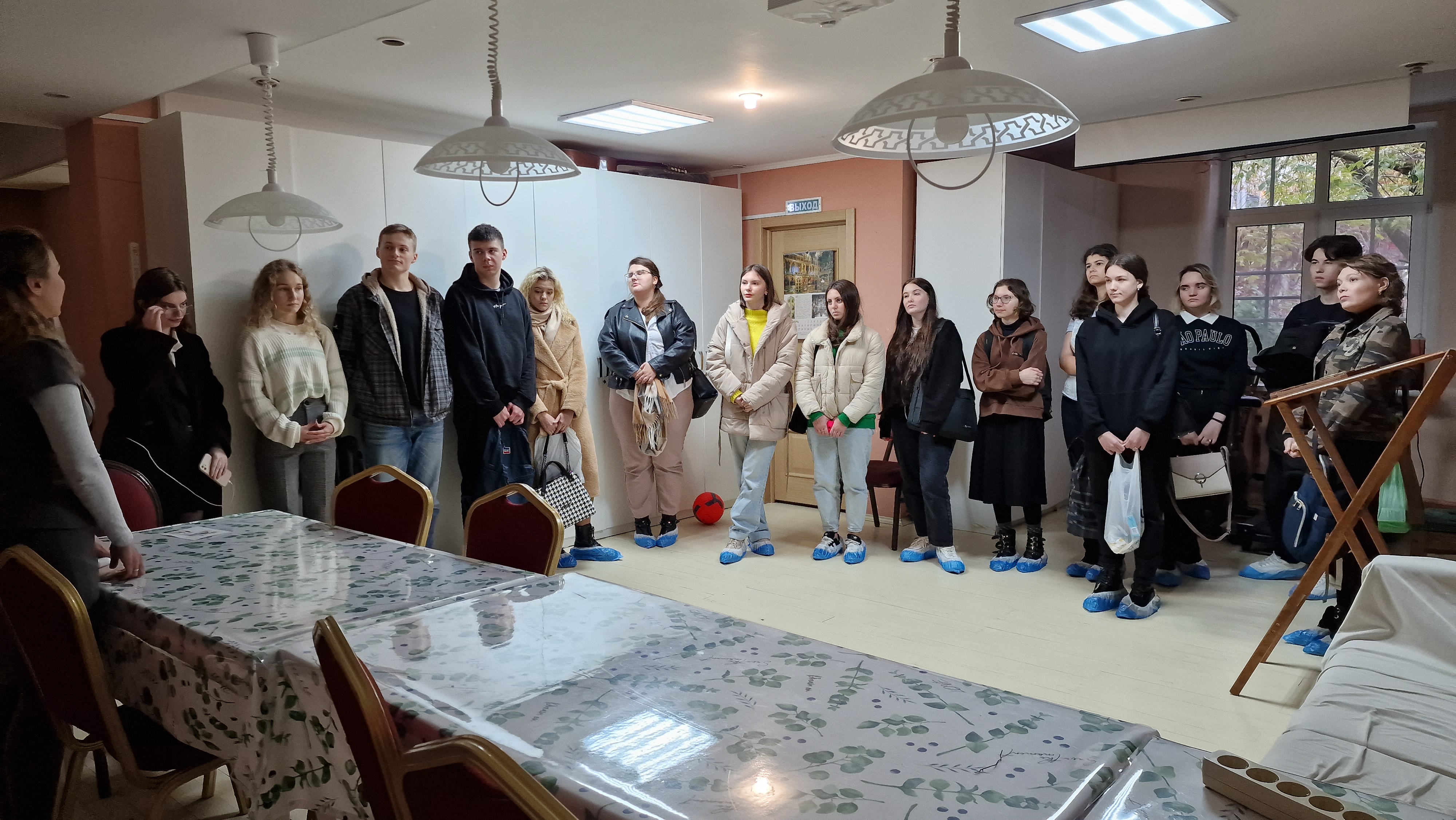 Студенты РОСНОУ посетили «Дом слепоглухих в Пучково»